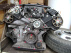 Двигатель б/у для Audi A8 3.7 BFL